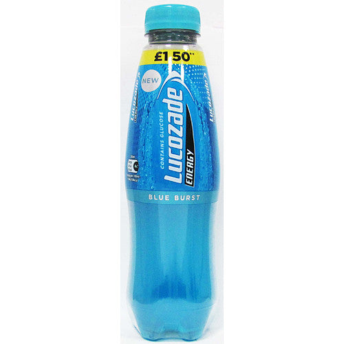 Lucozade Energy Blue Burst Soft Drink 500ml
