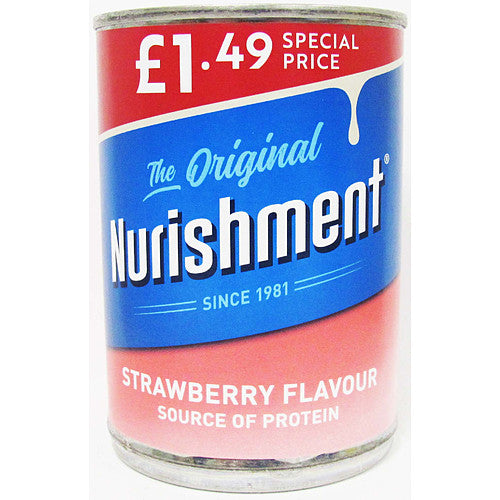 Nurishment Strawberry Flavour Nutritionally Enriched Milk Drink 400g