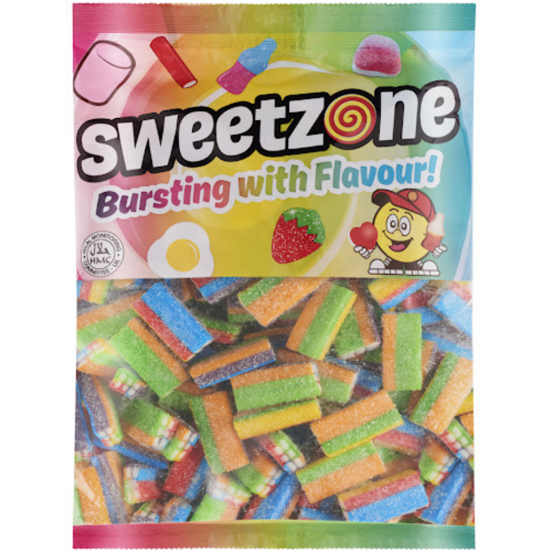 Sweetzone Sour Rainbow Bricks Bag 1kg