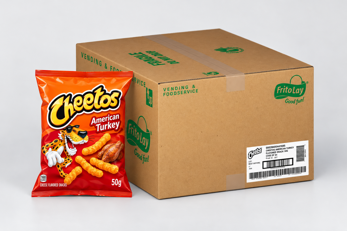 Cheetos American Turkey — Case of 80 × 50g