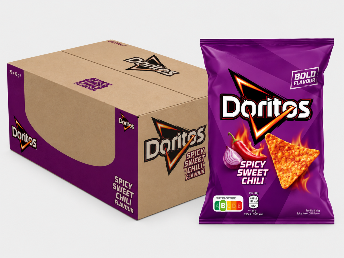 Doritos Spicy Sweet Chili — Case of 24 × 92g