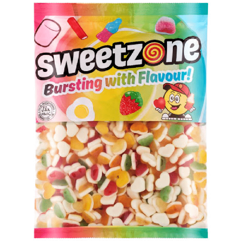 Sweetzone Fruity Hearts Bag 1kg