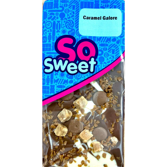 SoSweet Caramel Galore Chocolate Bar 80g (Case of 12)