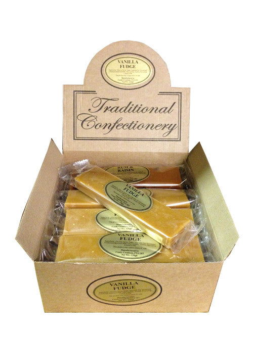 Candy Creations Fudge Bar Vanilla 130g (Case of 16)