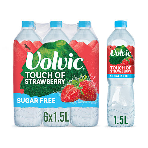 Volvic Touch of Fruit Strawberry Soft Drink 1.5L