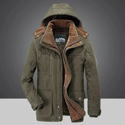 Avarati Winter King Men’s Jacket – Warm Insulated Hooded Winter Coat - AVARATI