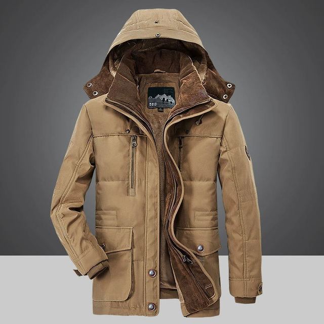 Avarati Winter King Men’s Jacket – Warm Insulated Hooded Winter Coat