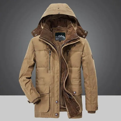 Avarati Winter King Men’s Jacket – Warm Insulated Hooded Winter Coat - AVARATI