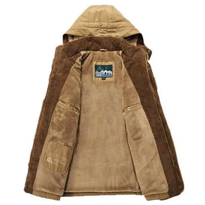 Avarati Winter King Men’s Jacket – Warm Insulated Hooded Winter Coat - AVARATI