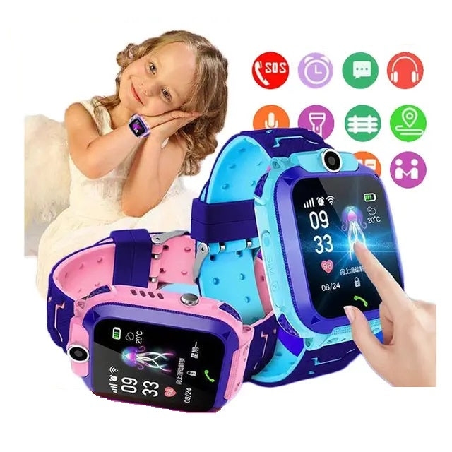 Smartwatch With Camera & Sim Card Feature- Kids iPhone Android Compatible 4G GPS Smartwatch