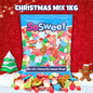 SoSweet Christmas Sweet Mix Bag 1kg