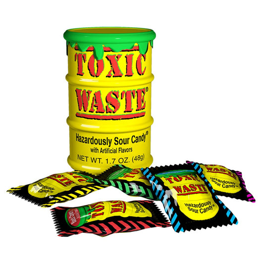 Toxic Waste Yellow Drum 42g (Case of 12)