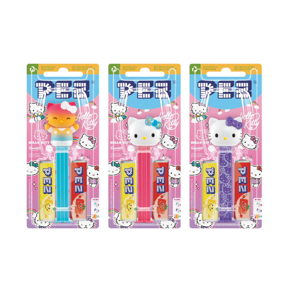 Pez Hello Kitty 1+2 Impulse Pack 17g (Case of 12)