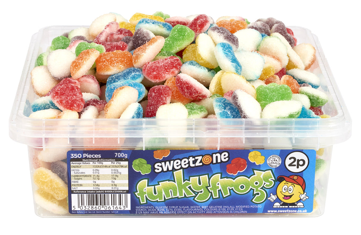 Sweetzone Funky Frogs Tub 700g