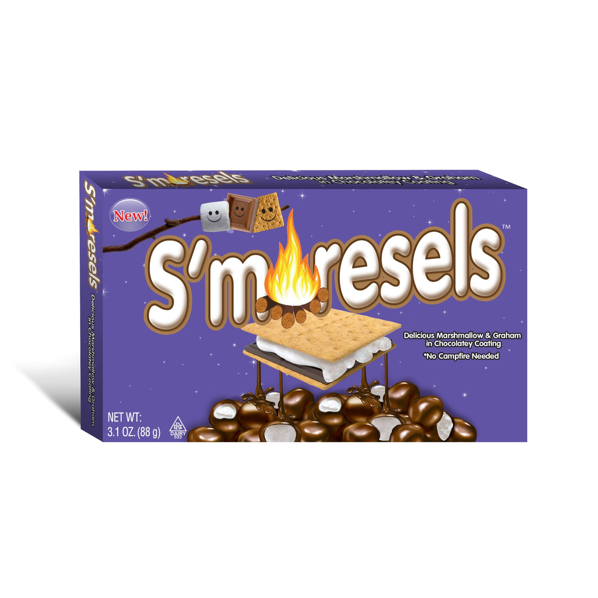 Cookie Dough Bites S'moresels Theatre Box (Case of 12)