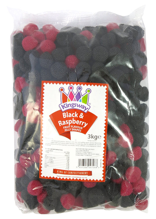Kingsway Blackberries & Raspberries Gums with Bits 3kg