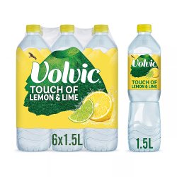 Volvic Touch of Fruit Lemon & Lime Soft Drink 1.5L