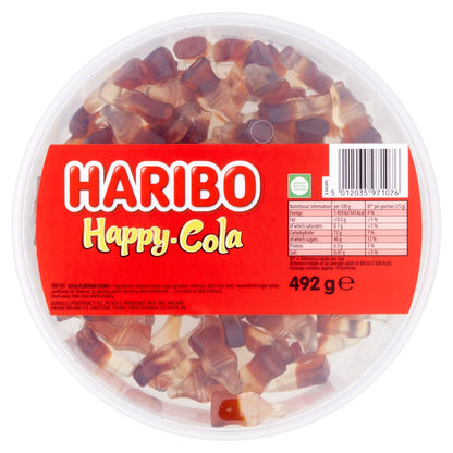 Haribo Happy Cola Tub 492g