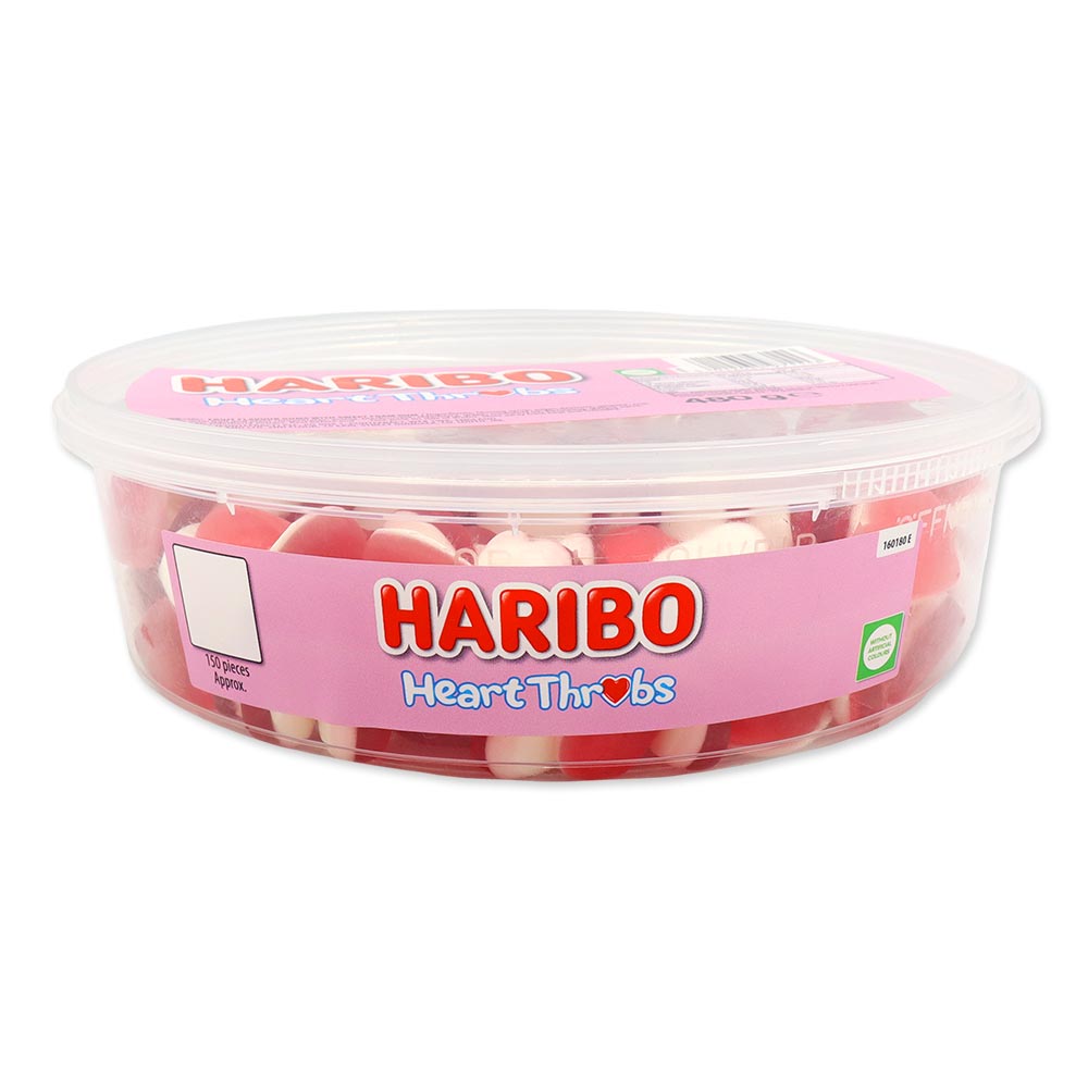 Haribo Heart Throbs Tub 725g
