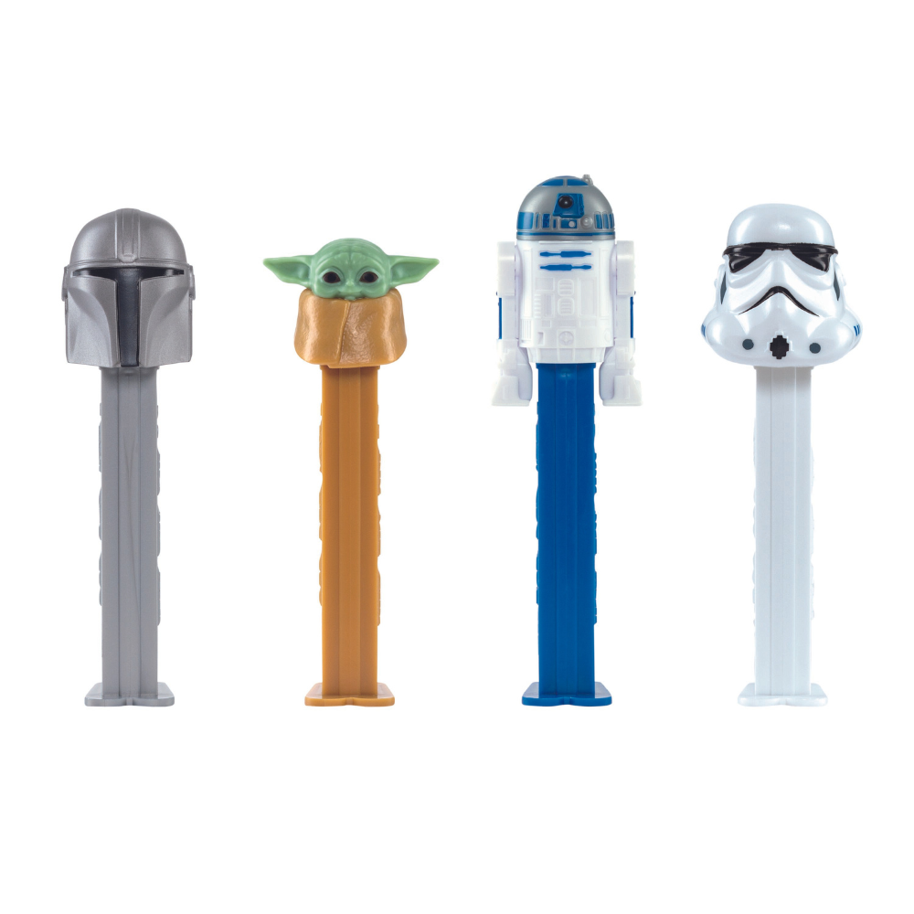 Pez Star Wars Mandalorian 1+2 Impulse Pack 17g (Case of 12)