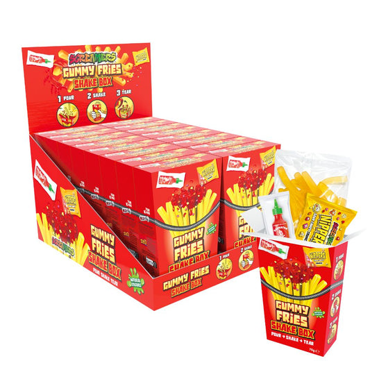 Zed Candy Gummy Fries Shake Box 70g (Case of 12)