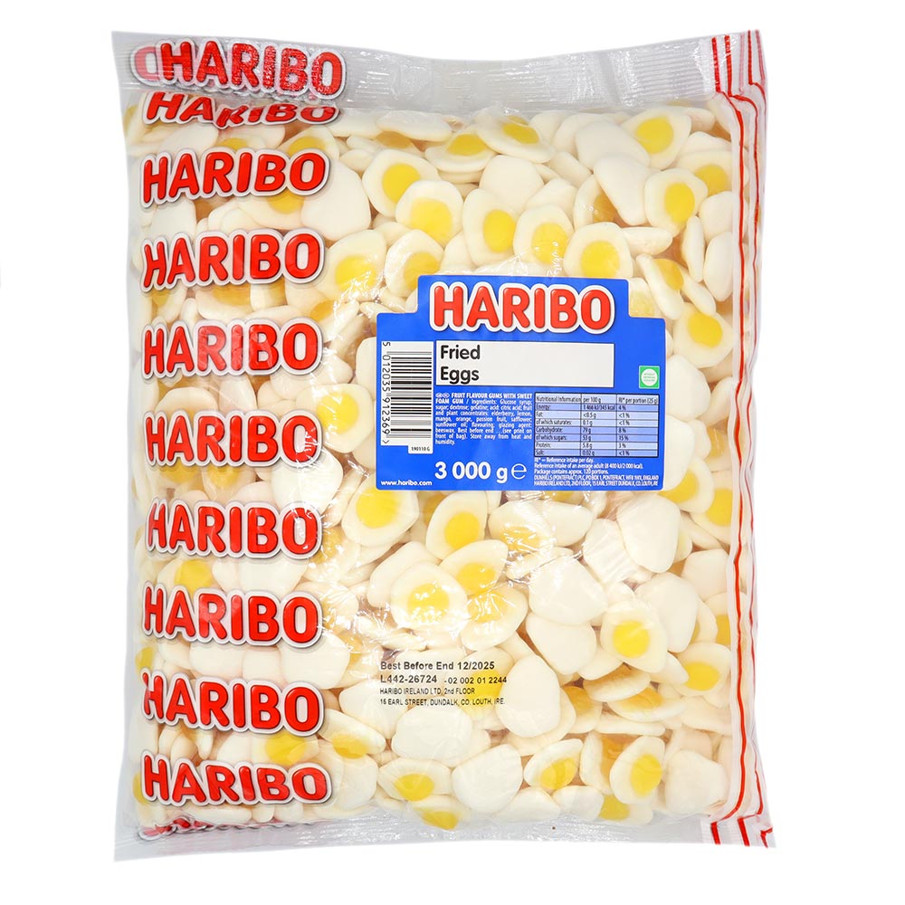 Haribo Fried Eggs Bag 3kg