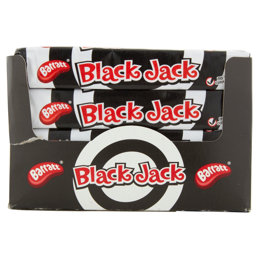 Barratt Black Jacks Stick Pack 36g (Case of 40)