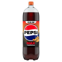 Pepsi Max Tropical Bottle PMP 2L