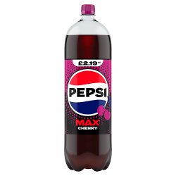 Pepsi Max Cherry Bottle PMP 2L