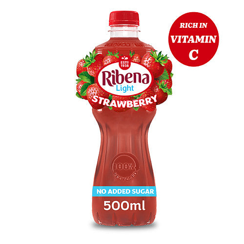 Ribena Strawberry Soft Drink 500ml