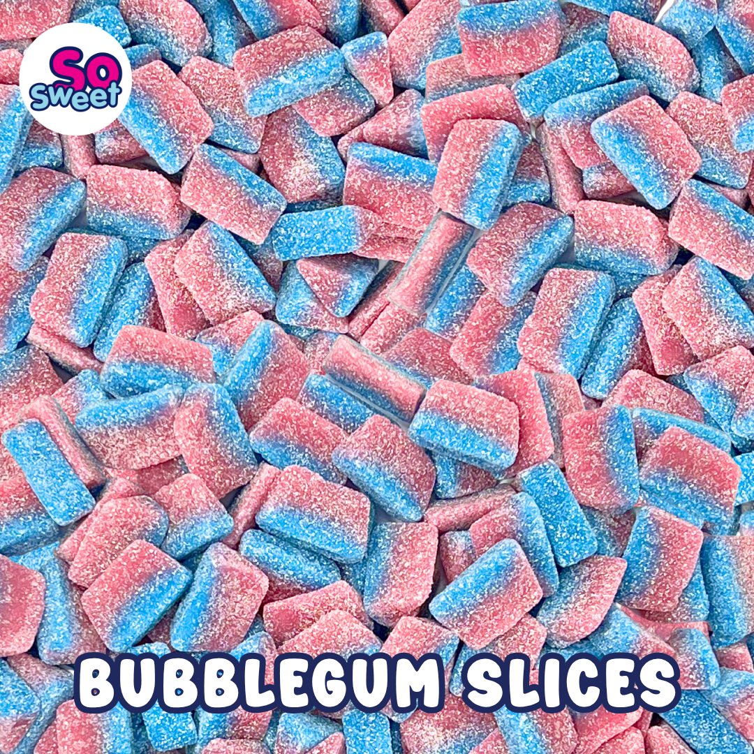 SoSweet Bubblegum Slices 1kg