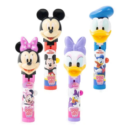 Bip Pop Ups Lollipop Disney Mix 10g (Case of 12)