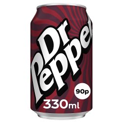 Dr Pepper PM 90p 330ml Can