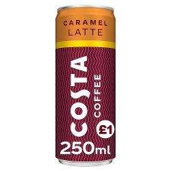 Costa Coffee Caramel Latte Iced Coffee Drink 250ml