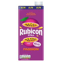 Rubicon Still Passion 1 Litre