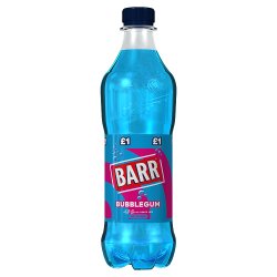 Barr Bubblegum Soft Drink 500ml