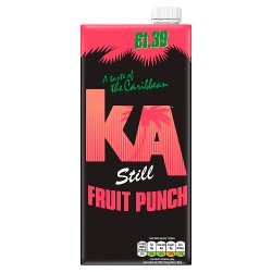 KA Fruit Punch Soft Drink Bottle 1L PM £1.39