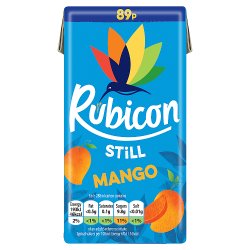 Rubicon Still Mango Juice Drink Carton 288ml