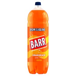 BARR Orangeade Soft Drink Bottle 2L PM £1.39 2/2.50