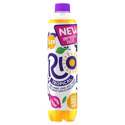 Rio Tropical Sparkling Fruit Juice Soft Drink 500ml