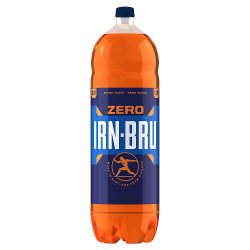 IRN-BRU ZERO Sugar Soft Drink Bottle 2L PM £1.79