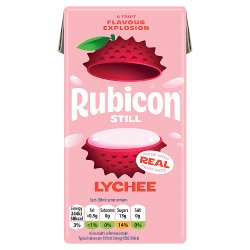 Rubicon Still Lychee Juice Drink Carton 288ml