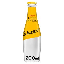 Schweppes Tonic Water Soft Drink 24 x 200ml
