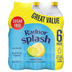 Radnor Splash Lemon & Lime Flavoured Water Drink 1.5L