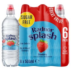 Radnor Splash Strawberry Flavoured Water Drink 500ml