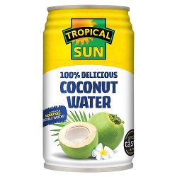 Tropical Sun 100% Delicious Coconut Water Drink 330ml