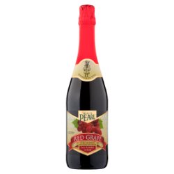 White Pearl Red Grape Sparkling Juice Drink 750ml