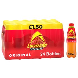 Lucozade Energy Original Soft Drink 500ml