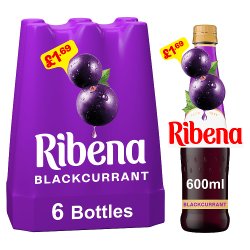 Ribena Blackcurrant Squash 600ml