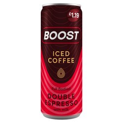 Boost Double Espresso Iced Coffee Drink 250ml